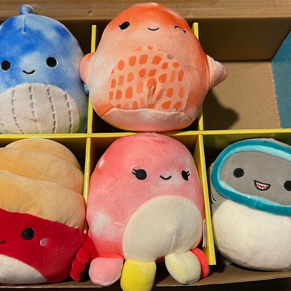 Squishmallows set of 5
